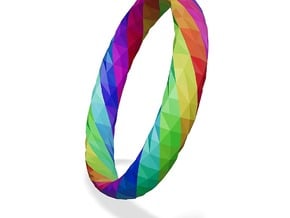 Twistium - Bracelet P=200mm h15 Color in Tan Fine Detail Plastic