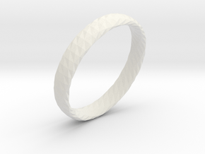 Twistium - Bracelet P=190mm h15 Color in White Natural Versatile Plastic