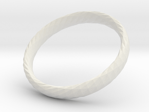 Twistium - Bracelet P=210mm h15 Color in White Natural Versatile Plastic
