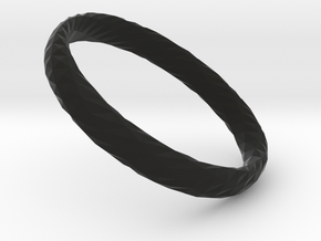 Twistium - Bracelet P=220mm h15 Color in Black Natural Versatile Plastic