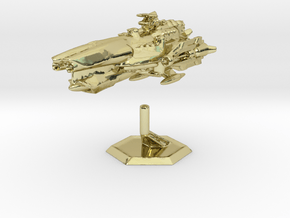 Star Sailers - Fallisorion - Heavy Cruiser  in 18K Gold Plated