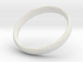 Twistium - Bracelet P=210mm h15 in White Natural Versatile Plastic