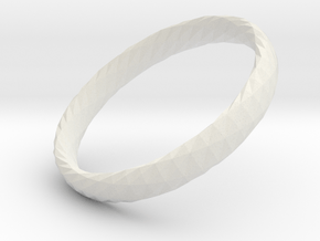 Twistium - Bracelet P=220mm h15 in White Natural Versatile Plastic