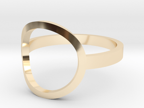 Circle Ring Size 5 in 14K Yellow Gold