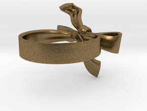 Ribbon Ring in Natural Bronze: 5 / 49