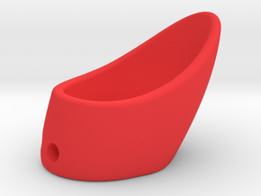 Archery Thumb Ring Type 1 in Red Processed Versatile Plastic