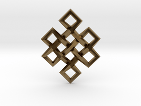 Endless Knot in Natural Bronze