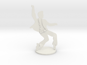 RockStar Dancin'- Statuette  in White Natural Versatile Plastic