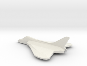 1/600 F4D-1 Skyray in White Natural Versatile Plastic