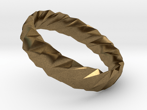 Twistium - Bracelet P=160mm h15 Alpha in Natural Bronze