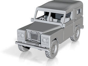  1/72 1:72 Scale Land Rover Soft Top Down Back in Tan Fine Detail Plastic