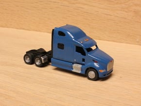1:160 N Scale Peterbilt 387 Tractor in Smooth Fine Detail Plastic