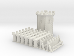 Castle Panic Castle Upgrade in White Natural Versatile Plastic