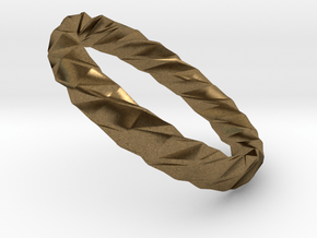 Twistium - Bracelet P=220mm h15 Alpha in Natural Bronze