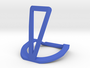 cellphone Stand in Blue Processed Versatile Plastic