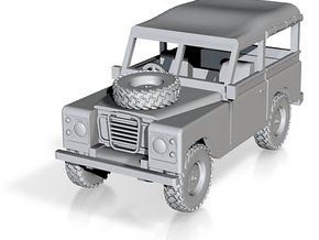 1/72 1:72 Scale Land Rover Soft Top in Tan Fine Detail Plastic