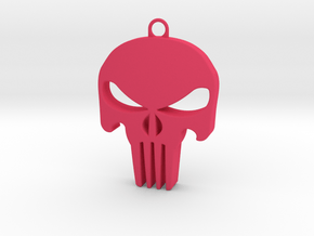 Skull in Pink Processed Versatile Plastic