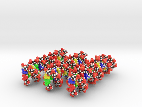 RockEdu Science Saturday DNA Model Set in Glossy Full Color Sandstone