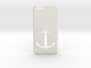 IPhone 6/6S Case Sailor in White Natural Versatile Plastic