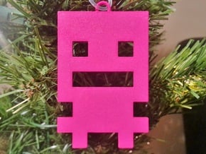 Turbo Buddy Ornament in Pink Processed Versatile Plastic