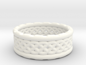 TreeSin Ring in White Processed Versatile Plastic