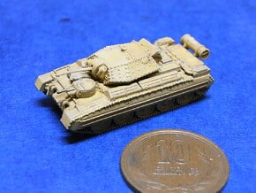 1/144 Cruiser Tank CRUSADER MkI / II in Tan Fine Detail Plastic