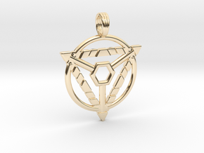 MYSTIC TRION in 14K Yellow Gold