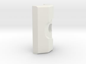 LSR Ring [Bottom Addon] in White Natural Versatile Plastic