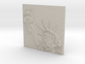 Statue of Liberty in Natural Sandstone
