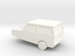 Robin Reliant - Quick and Easy - N Scale in White Processed Versatile Plastic