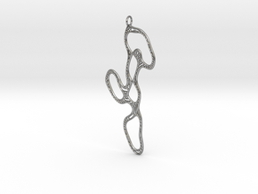Organic Form #3 in Natural Silver