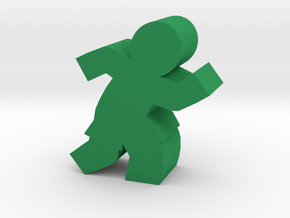 Game Piece, Soccer, Basketball Player in Green Processed Versatile Plastic