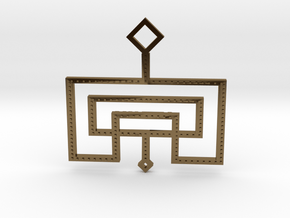 Loft Male- Pendant in Polished Bronze