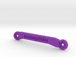 CW01 Chassis Brace - Front - Pumpkin in Purple Processed Versatile Plastic