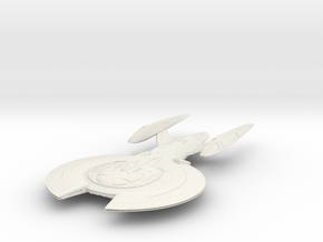 Cross Class BattleCruiser in White Natural Versatile Plastic