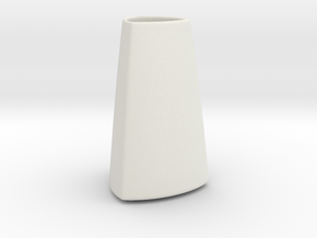 DRAW vase - A ceramic in White Natural Versatile Plastic
