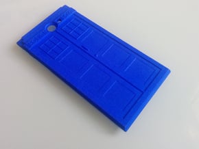 The Other Side Police Box for Jolla Phone in Blue Processed Versatile Plastic