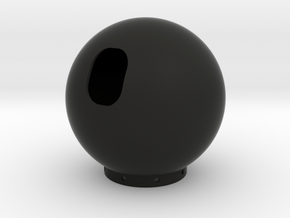 Dalek Gunstick (full Ball) in Black Natural Versatile Plastic