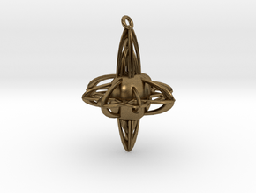 Crystal Star in Natural Bronze