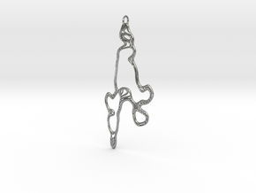 Organic Form #4 in Natural Silver