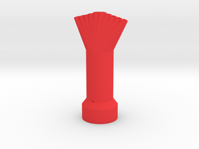 10 Mentos/Diet Soda Nozzle - 10 Spout, 5 Mentos in Red Processed Versatile Plastic