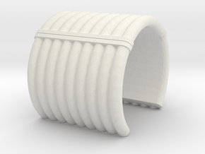 Collar Ring v2 - 3/4" Dia. in White Natural Versatile Plastic