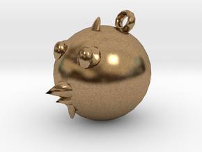 Cute Chick in Natural Brass