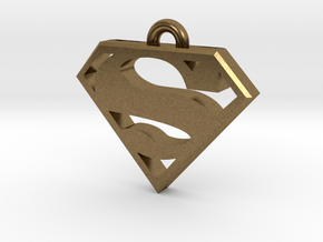 Superman Keychain 2.0 in Natural Bronze
