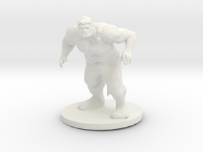 Hulk in White Natural Versatile Plastic