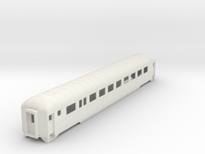 H0 Scale DRGW streamstyle coach in White Natural Versatile Plastic