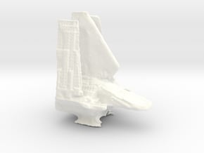 Imperial Shuttle V2 in White Processed Versatile Plastic
