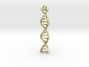 DNA Pendant in 18k Gold