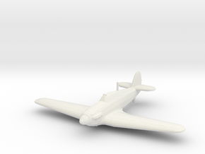 Hawker Hurricane Mk.I in White Natural Versatile Plastic: 1:200