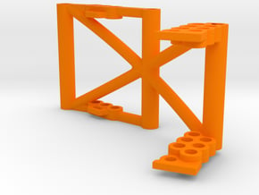 SuDu Mod 3D Front Brace in Orange Processed Versatile Plastic